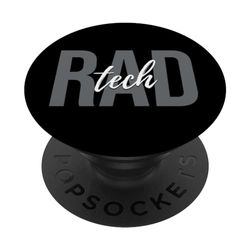 Rad Tech Radiólogo Radiología Radiación nuclear PopSockets PopGrip Intercambiable