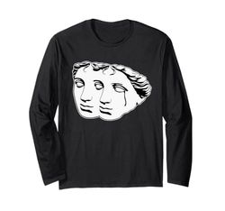 Statua Due Faccia Maglia a Manica