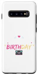 Carcasa para Galaxy S10+ Divertida fiesta de cumpleaños con música de 14 años para niña de 14 años