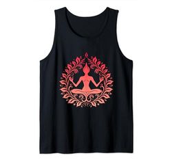Equilibrio de meditación de yoga zen Camiseta sin Mangas