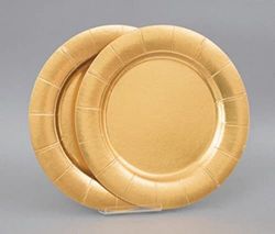 Euronatale L.Metall SOTTOPIATTO Oro 33cm 2pz AC-103, Come Foto, Unica