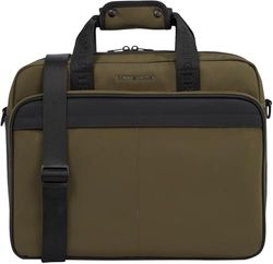 Tommy Hilfiger Maletín para portátil Hombre Repreve con correa para el hombro, Verde (Army Green), Talla Única