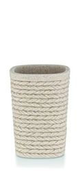 Kela Salle de bain Gobelet Poly, Beige, 7 mm X 7 mm