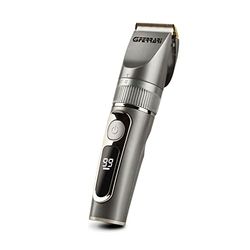 G3 Ferrari G30049 Razor Act Taglia Barba e Capelli Ricaricabile, Batteria Litio 200 mAh, Display digitale, Funzionamento cordless, Ricarica USB, Super autonomia 3 ore, Grigio