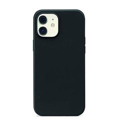 aiino - Sterk mobiel hoesje voor iPhone 12 mini, siliconen case voor 12 mini, schokbestendig en krasbestendig, draadloze lading 12 mini, zachte touch, hoge impact bescherming - Zwart