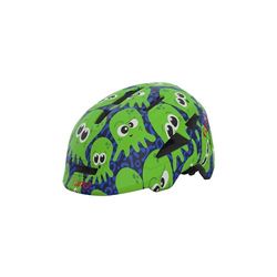 Giro Unisex Jeugd Scamp II Helmen, Matte Midnight/Bright Green Inked, S