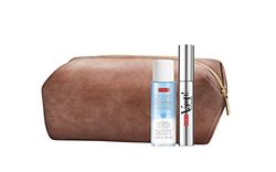 Pupa Milano Vamp! All in One and Two-Phase Make-Up Remover Set For Women 3 Pc 0.30oz Vamp! All in One Mascara - 101 Black, 1.69oz Two-Phase Make-Up Remover, Beauty Bag