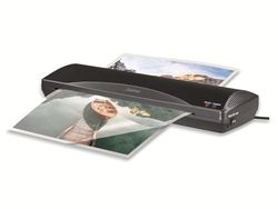 Hama laminator varm och kall med lamineringsfolier A3 (laminator för kall laminering och varmlaminering, snabb uppvärmning, hemma, hemmakontor, skola, anti-blockeringsknapp, 80 till 125 mic)