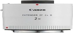 Canon EF 2x III - adaptador para lentes de câmara Canon EF, cor branca