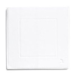 möve Superwuschel Tapis de Bain, Coton, Snow, 60 x 60 cm