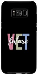 Custodia per Galaxy S8+ Future Vet Tech Vet Assistant Veterinario Veterinario Studente veterinario