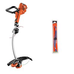 Black+Decker GL9035-QS - Cortabordes 900 W + Black+Decker A6489-XJ Cortaborde eléctrico de jardín, 2,4mm