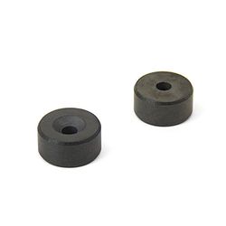 Ferrite Magnet Para Artes, Artesanía, Ciencia Y Bricolaje - 20mm Diámetro x 10mm de Espesor x 5.2mm C/Fregadero - 1.2kg - Sur - Paquete de 100