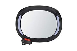 AltaBeBe AL1108 Miroir Led de Luxe pour Bébé Noir