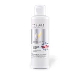 Tolure Shampoo HAIRACTIV per Capelli più Corposi e Forti, Senza Profumo, Trasparente, Unisex, Tutti, Fine Hair, Damaged Fragile Ageing Hair