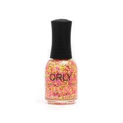 ORLY Bikini Bottoms Nail Polish Topper (18ml), Neon Confetti Nail Varnish