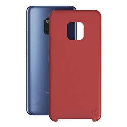 KSIX smart your tech Huawei Mate 20 Pro Case, Semi Hard, Red