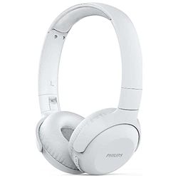 Philips Audio TAUH202WT/00 Casque Bluetooth UH202WT/00 on Ears Bluetooth (sans Fil, 15 Heures de Batterie, Oreillettes Souples, Microphone, Pliable) Blanc Taille Unique, Blanc, 32 Ohms