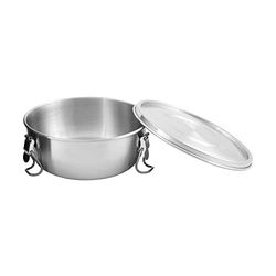 Tatonka Food Bowl 0,5 l Fiambrera INOX, Unisex – Adultos, Metal