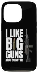 Gun Rights Second Amendment US Flag Assault Sniper Rifle Gun Case for iPhone 13 Pro