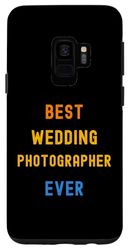 Coque pour Galaxy S9 Meilleur photographe de mariage jamais apprécié