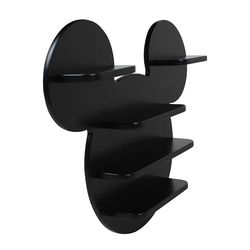 Disney Classic Mickey Mouse Petite étagère Murale pour Enfants | Étagères flottantes en Bois pour Chambre à Coucher et Salle de Jeux – Naturel