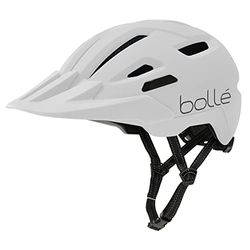 Bollé - Stance Cross White Matte M 55-59Cm, Casco De Ciclismo, Medium, Unisex Adulto