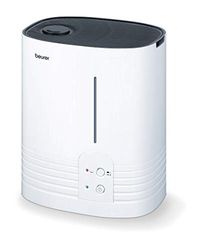 Beurer LB 55 Luchtbevochtiger, met hygiënische warmwaterverdampingstechnologie, voor ruimtes tot 50 m²