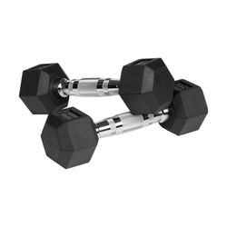 Rebel Halters gietijzer rubber HEX 2x2 kg RBA-2325-02