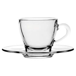 Utopia Ischia G13246419–000-b01012 Cappuccino Soucoupe, 14,6 cm (lot de 12)