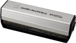 Audio-Technica AT6013A Carbon Fiber Dual Action Anti-Static Record Cleaner Brush (Silver/Black)