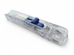 Rapesco RC6008SS Supaclip 60 See Through Heavy Duty Dispenser and 8 Stainless Steel Clips