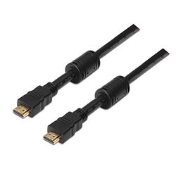 Cabo HDMI M A HDMI M AISENS com ferrita 10 m preto A119-0102