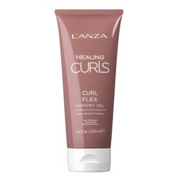 L'ANZA Healing Curls Curl Flex Memory Gel - Gel Modellante per Ricci, Crea una Tenuta Forte, Duratura e Definita, Formula Priva di Solfati e Parabeni, 200 ml