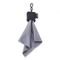 Carson Stuff-it, Panno in Microfibra. Unisex, Nero, Standard