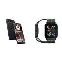 Moto Edge 50 Pro Black Beauty 12+512 and Moto watch fit, PANTONE Trekking Green