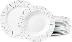 Ritzenhoff & Breker Service de table Graphic, 12 pièces, en porcelaine