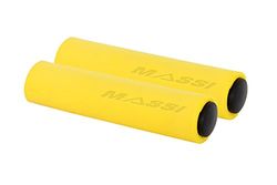 Massi 45188VAR - Handlebar grips set SILICONE MATE COLOR AMARILLO