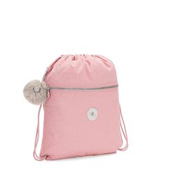 Kipling SuperTABOO Medium Backpack, Rosa (Bridal Rose), Supertaboo