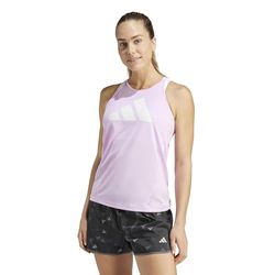 adidas Run It Tank Top Canotta, Bliss Lilac, S Women's