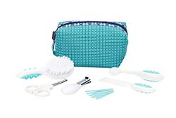 BEBE CONFORT Bebeconfort Kit de Toilette Bébé Hygiène et Bien-être Nouveau-né avec Brosse, Peigne et Kit Manucure pour Nouveau-né 0 Mois +