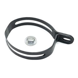 Juego de piezas de repuesto de abrazaderas de escape LeoVince S22T, abrazaderas para sistema de escape, carbono