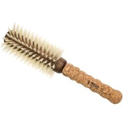 Ibiza Hair - Spazzola rotonda - Legno di sughero eco - B4 Naturale - Professionale - Fatto a mano - Grande