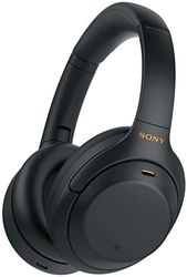 Sony WH1000XM4 Słuchawki Nauszne, Czarny, Do 30h Pracy