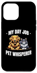 Custodia per iPhone 15 Pro Max La mia giornata di lavoro Pet Whisperer Rescue Pet