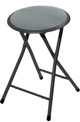 FORNOR 224738 Sgabello pieghevole antracite in PVC 30 x 30