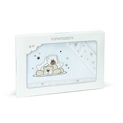 Foppapedretti Pikkoletto beddengoedset, 100% katoen, Dolcestella Taupe