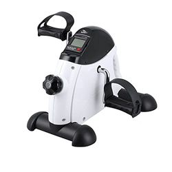 Uten Mini hometrainer, arm- en beentrainer, senioren, elektrische mini-bike, bewegingstrainer, duurtraining met instelbare weerstand, lcd-display, antislipmat voor revalidatieactiviteiten, thuis en op