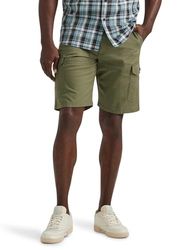 Lee Extreme Motion Swope Cargo Short Pantalones Cortos, Verde Oliva, 44 para Hombre