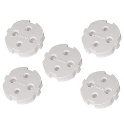 Hama 00047755 - Cubiertas de Seguridad para enchufes, Color Blanco